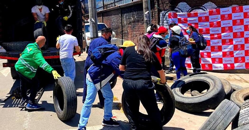 ¿Cómo se aprovechan las llantas usadas como materia prima para nuevos productos?